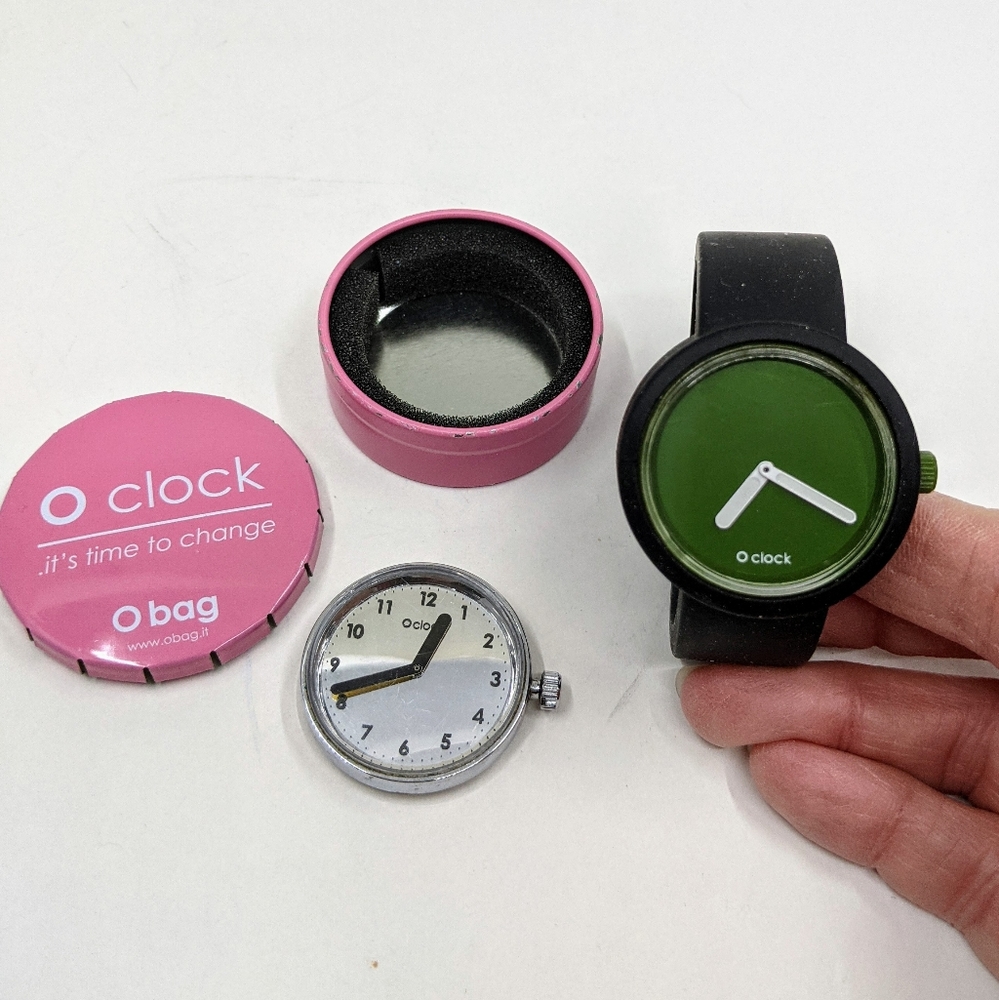O'Clock Watch Band and 2 Faces